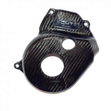 CMT CARBON IGNITION CASE COVER KAWASAKI KXF 450 19-22