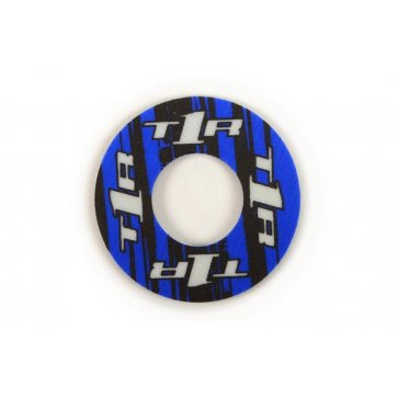 TORC1 RACING GRIP DONUTS BLACK/BLUE (PAIR)