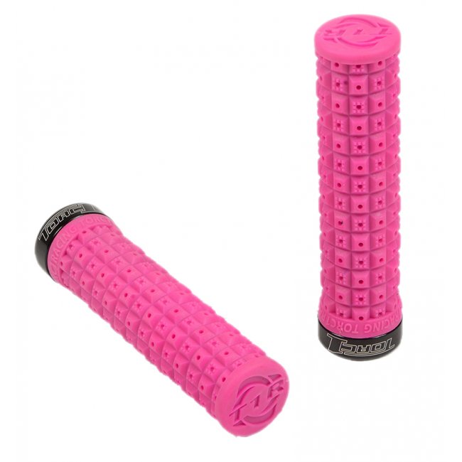TORC1 RACING DEFY LOCK ON MTB ATV GRIPS PINK