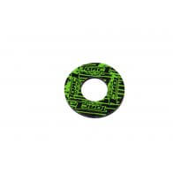 TORC1 RACING GRIP DONUTS BLACK/GREEN (PAIR)