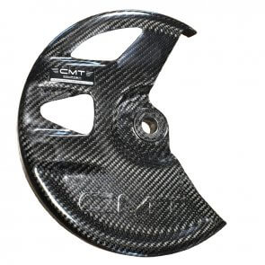 CMT CARBON FRONT DISC GUARD KTM SX/SX-F/EXC/EXC-F 125-500 15-22 & HUSQVARNA TC/FC 125-450 15-22 & TE/FE 125-450 17-22 & GAS GAS MC/EC 125-450 21-22 (270mm BRAKE DISC)