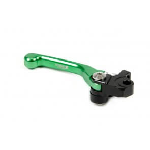 TORC1 RACING VENGEANCE FLEX BRAKE LEVER KAWASAKI KXF 250/450 2013-2017 BLACK/GREEN