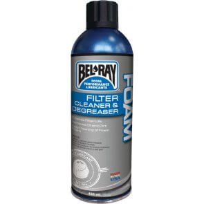 BEL-RAY FOAM FILTER CLEANER & DEGREASER 400ML (99180-A400W)