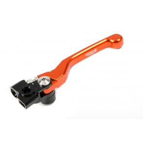 TORC1 RACING VENGEANCE FLEX CLUTCH LEVER KTM SX/SXF 125-530 2009-2015 (MAGURA ROTATOR LEVER) BLACK/ORANGE