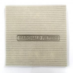 MARCHALD DUAL LAYER GROOVED FILTER FOAM (33x33x1.5cm)