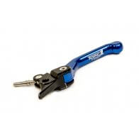 TORC1 RACING VENGEANCE 2.0 FLEX CLUTCH LEVER HUSQVARNA TC 65 2017 & TC 85 2014-2017 BLACK/BLUE